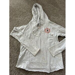 Pink VS San Francisco Giants Petite Sweatshirt Gray Hoodie Logo 58 Size Small PS